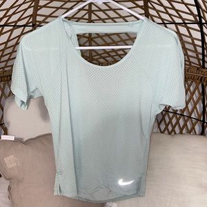 Mint Nike dri fit crop top